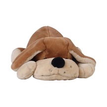 Yatan Köpek Kahve Peluş 45 Cm