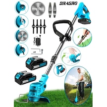 Dragro Alman DRGM3800 Eco Pro 2 Akülü M 3800 VF 20 AH Teleskopik Uzatmalı Çim Biçme Makinesi Dragro Alman DRGM3800 Eco Pro 2 Akülü M 3800 VF 20 AH Teleskopik Uzatmalı Çim Biçme Makinesi