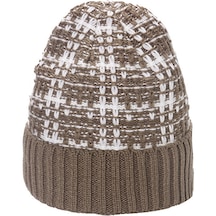 Ww Sonbahar Ve Kış Yün Şapka Trendi Vahşi Sıcak Kış Şapka Soğuk Şapka Karışık Ekose Örme Şapka Erkek Ve Kadın - Haki