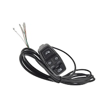 Suntek Ön Işık Boynuz Dönüş Işık Anahtarı Motosiklet Siyah