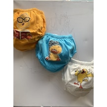 Unisex Bebek Pembe Poopess Alıştırma Külodu 3 Lü