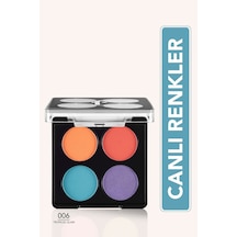 Flormar Mat & Işıltılı Far Paleti - Color Eyeshadow Palette - 006 Tropical Glam- 8682536051200
