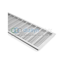 200 423 Mm. Oval Delikli Alüminyum Havalandırma Menfezi