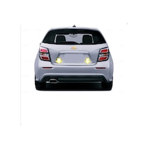 Ebal Otomotiv Chevrolet Aveo HB Krom Bagaj Alt Çıtası P.Çelik 2011 üzeri