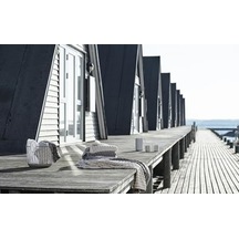 Denmark Inu Banyo Havlusu 140 X 70 Cm Boz Kahverengi Çok Renkli