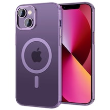 Apple Uyumlu iPhone Buff 13 Taofit Kılıf Purple