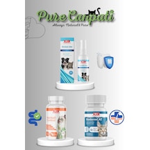 Purecanpati Biodent Mist Hairball Controll Biodermcat Set