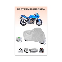 Kawasaki Z 750 S İçin Kilit Uyumlu Motosiklet Branda, Güvenli, Su Geçirmez Dayanıklı Kumaş