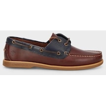 Lumberjack Navıgator 4fx 101533734 Hakiki Deri Erkek Marin Ayakkabı Kahve Laci 40-45 001