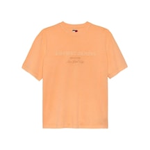 Tommy Hilfiger Tjm 90s New Classıcs Ss Tee Erkek Turuncu T-shirt - Dm0dm22545