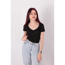 Busem S0016727 Kadın Bluz Siyah