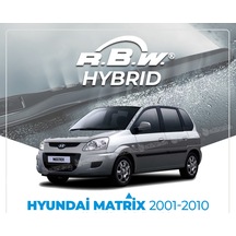 Rbw Hybrid Hyundai Matrix 2001-2010 Ön Silecek Takımı - Hibrit