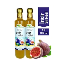 İncir Sirkesi 500 Ml 2'li Paket - Organik Doğal Fermantasyon