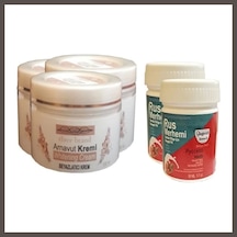 Bezos Three Brand Vücut Kremi 100 Ml Arnavut Kremi3 Adet + Rus Merhemi 50 Ml 2 Adet Nxrlvng