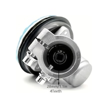 Hsgl Motorlu Tırpan Rediktör Kare 28 Mm 4t Tırpan Başlık Yedek Parça Aksesuar