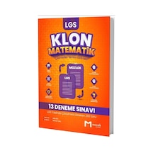 8. Sınıf Lgs Matematik Klon 13 Deneme Mozaik Yayınları