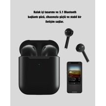 Tws Pro 5 Bluetooth 5.1 Kablosuz Kulaklık 3d Hd Ses, Gürültü Engelleme, Şarj Kutulu - Diğer