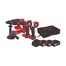 Attlas ATB21 A0104171 4'lü Kömürsüz Kombo Set Attlas ATB21 A0104171 4'lü Kömürsüz Kombo Set