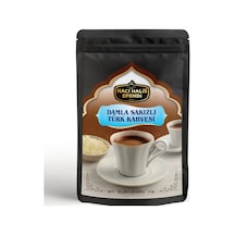Hacı Halis Efendi Damla Sakızlı Türk Kahvesi Dökme Açık Sakız Aromalı Sade Kahve Öğütülmüş