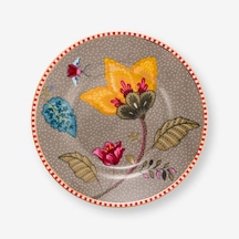Haki Porselen Petit Four Tabağı 12 Cm