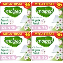 Molped Pure & Soft Hijyenik Ped Uzun 4 x 36'lı