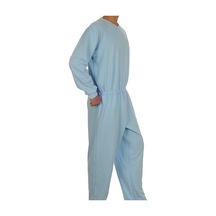 Caretex EH30E Sırt-Bacak Fermuarlı Alzheimer Erkek Hasta Tulumu M