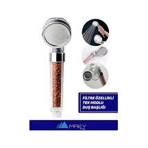 Filtreli Su Tasarruflu Ve Boncuklu Duş Başlığı Tazyikli El Duşu Diğer