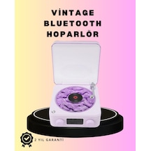 Bluetooth Retro Pikap Hoparlör - Projektörlü Gece Lambası Renkli 05963712