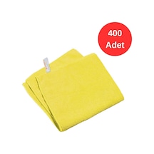 Mulpex Mikrofiber Genel Temizlik Bezi Sarı 40 x 40 CM 400 Adet