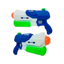 Pompalı Su Tabancası Güçlü Atış 34 Cm Water Gun
