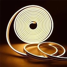 Obus Karavan 12v Neon Şerit Led Günışığı Silikonlu Su Geçirmez 3000k 5 Metre