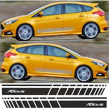 Ford Focus Yan Şerit Oto Sticker