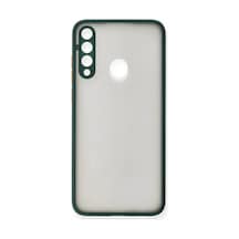 Huawei Y6p Uyumlu Kılıf Montreal Silikon Kapak - Yeşil
