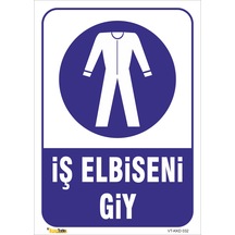 İş Elbiseni Giy Levhası Levha 50x70 Cm Dekota 3 Mm Kkd 032