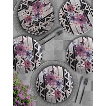 Keramika Leylak Servis Tabağı 25 CM 6 Adet - 18231