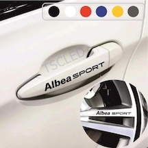 Fiat Albea Yapıştırma Kapı Kolu Ve Jant Stickerı