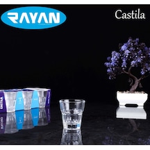 Kahve Yanı Castila Bardak Royaleks-81274 Altın - Şeffaf