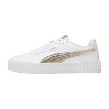 Puma Carina 3.0 Metallic Whisper Kadın Sneakers Günlük Ayakkabı 40451102 Beyaz Puma Carina 3.0 Metallic Whisper Kadın Sneakers Günlük Ayakkabı 40451102 Beyaz