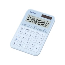 Casio Ms-20yc-lb 12 Hane Açık Mavi Masa Üstü Hesap Makinesi Beyaz