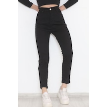 Mokashopin - Dar Paça Kot Pantolon Siyah - 11918.1431. 001