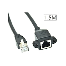 5078 Rj45 Dişi Erkek Uzatma 1.5M Panel Tipi Cat6 Montaj Kablosu