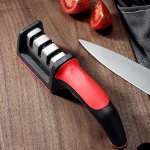 Orret Home Bıçak Bileme Aleti 3 Aşamalı, 3 Açılı Bıçak Bileyici,bıçak Keskinleştirmek İçin Pratik Mutfak Eşyası Sku: Smg8690010524898