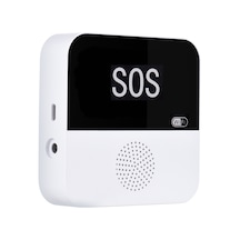 Youmex Yaşlı Çağrı Cihazı Wifi+rf Teknoloji Evde Kullanıma Uygun Akıllı Alarm İstemci İle Uyumlu Pil İle Teslim Edilir 1 Alıcı 1 Tuş