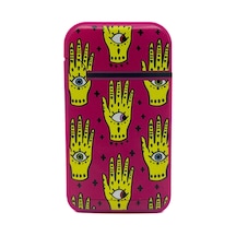 Zengaz Cool Tasarım Jet Alev Çakmak - God's Eye Pembe