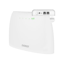 Everest Ewr-4g03 4g Lte Wi-fi Router Sım Kart Girişli 300 Mbps 2.4ghz Wan/lan Portlu Kablosuz Yönlendirici-202346