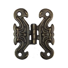 Dekoratif Sac Kelebek Menteşe - Küçük, Antik, 100 Adet - 9093463337753ynt