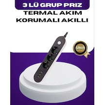 Usb Yuvalı Anahtarlı Üçlü Priz 2 Metre Kablolu Diğer