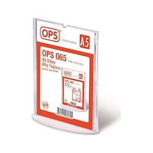 Ops Dp065 Dikey A5 T Tipi Afiş Taşıyıcı