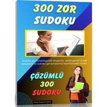 300 Zor Sudoku Kitap Seti 2 Fasikül Set