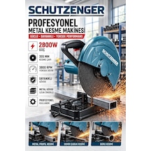 2800w Profesyonel Profıl Kesme Makinesi 355mm 45 Açılı Metal Demir Prafil Kesme